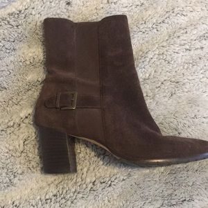 Brown Bootie Heels